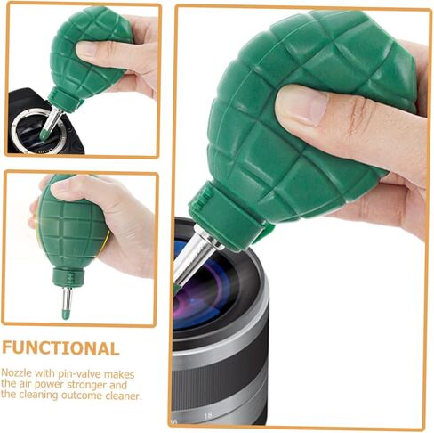 Camera Air Blower Squeeze Ball Lens Cleaning Tool Precision Tip for Sensor and Eyelash Extension Cleaning Portable Dust Cleaner for Photography and Keyboard Maintenance in Saudi Arabia