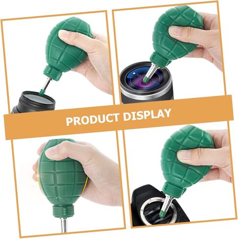 Camera Air Blower Squeeze Ball Lens Cleaning Tool Precision Tip for Sensor and Eyelash Extension Cleaning Portable Dust Cleaner for Photography and Keyboard Maintenance in Saudi Arabia