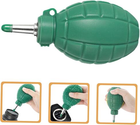 Camera Air Blower Squeeze Ball Lens Cleaning Tool Precision Tip for Sensor and Eyelash Extension Cleaning Portable Dust Cleaner for Photography and Keyboard Maintenance in Saudi Arabia