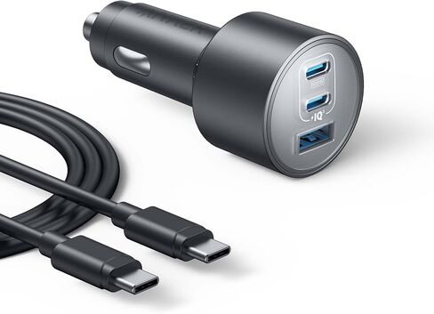 Anker USB-C Car Charger with 360° Adjustable Magnetic Car Charger in Kuwait