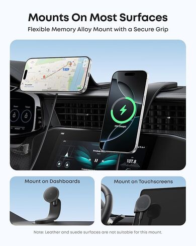 Anker USB-C Car Charger with 360° Adjustable Magnetic Car Charger in Kuwait