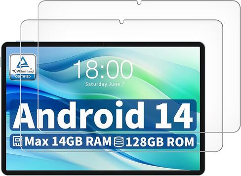 (2 حزمة) واقي شاشة زجاجية مضادة خالية من الخدش خالية in Kuwait