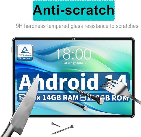 (2 حزمة) واقي شاشة زجاجية مضادة خالية من الخدش خالية in Kuwait