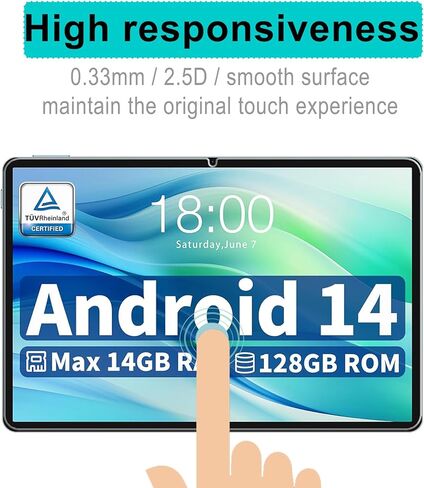 (2 حزمة) واقي شاشة زجاجية مضادة خالية من الخدش خالية in Kuwait