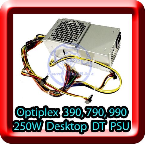 Genuine Dell OEM OEM Optiplex 390 790 990 DT Desktop 250 Watt PSU Power Supply 7GC81 ، 6MVJH ، D250ED-00 ، DPS-25 in Saudi Arabia