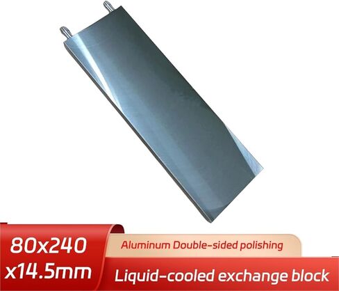 80 × 80 × 15 مم مبادل مبرد بالمياه تبريد المياه تبريد المياه السفلي لمدة 20 مم 160 مم 200 مم 1pcs (80x120x14.5 سم) in Kuwait