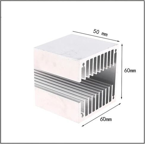40 * 40 * 100mm/50 * 50 * 100mm u-slot triode عالي الطاقة ألومنيوم سبيكة. in Kuwait