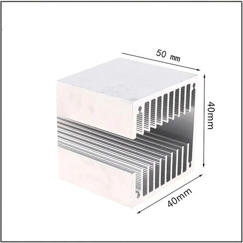 40 * 40 * 100mm/50 * 50 * 100mm u-slot triode عالي الطاقة ألومنيوم سبيكة. in Kuwait