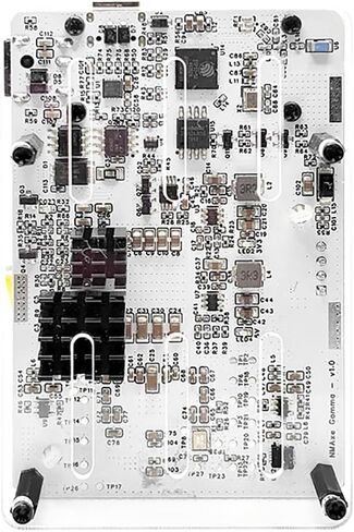 Nerdminer nmaxe gamma bitaxe 601 BTC Miner Chip OpenSource Solo Bitcoin BM1370 ASIC Solo Lottery Miner 1.2th/S مع عرض 1.14 بوصة Wi-Fi Ble Support USB-PD (قابس معجب US العادي) in Saudi Arabia