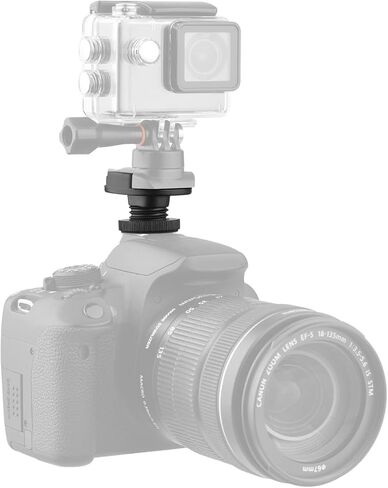 محول حذاء Ciciglow البارد ، ملحق كاميرا عملي مع ثقب المسمار 1/4 بوصة لـ DSLR والكاميرات الرياضية مثل Hero 10 9 8 7 (2pcs) in Kuwait