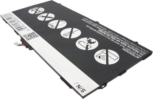 EB-BT800FBE ، استبدال البطارية 7900mAh لـ Samsung Chagall ، Galaxy Tab S 10.5 ، Tabs 10.5 ، SM-T800 ، SM-T801 ، SM-T805 ، SM-T805C ، SM-T805Y ، SM-T807 ، SM-T807A ، SM-T807PP in Kuwait