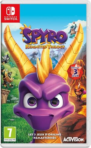Spyro Reignited ثلاثية مستوردة المنطقة الإنجليزية المجانية - Nintendo Switch in Saudi Arabia