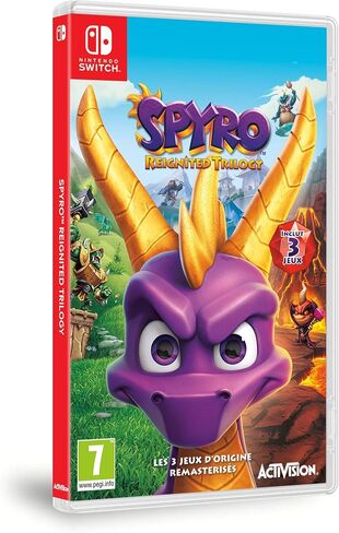 Spyro Reignited ثلاثية مستوردة المنطقة الإنجليزية المجانية - Nintendo Switch in Saudi Arabia