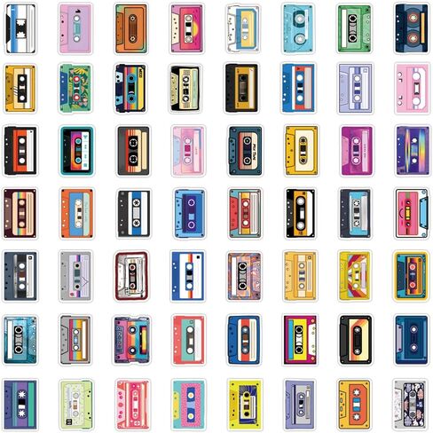 50Pcs Skateboard Stickers Skateboarding Waterproof Vinyl Decals for Water Bottles Laptop Luggage Cup Computer Mobile Phone Suitcase Teens Boys Girls (Skateboard) in Saudi Arabia