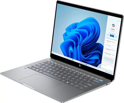HP Omnibook Ultra Copilot+ PC Laptop 2024 14 "2.2K شاشة تعمل باللمس ، AMD Ryzen AI 9 HX 375 ، AMD Radeon 890M Graphics ، 32GB LPDDR5 ، 2TB SSD ، Backleit KB ، FP ، WI-FI ، 9MP IR AI Camera in Kuwait