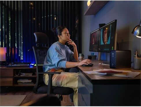 HP Z2 MINI G1A Workstation - 1 X AMD RYZEN AI MAX PRO 390-64 GB - 1 TB SSD - MINI PC - JET Black - AMD Chip - Windows 11 Pro - AMD Radeon 8050S Graphics - NVME Controller - 0 ، 1 RAID REVESE in Saudi Arabia