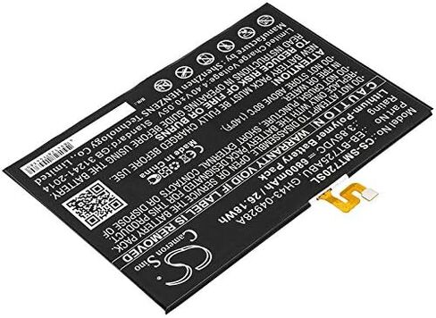 EB-BT725ABU ، GH43-04928A ، 6800 مللي أمبير في الساعة استبدال بطارية Samsung Galaxy Tab S5e 10.5 2019 ، Tab S6 10.5 ، Tab S6 Lite 10.4 ، SM-P610 ، SM-P615C ، SM-P615N ، SM-T720 ، SM-T720 ، SM-T720 in Saudi Arabia