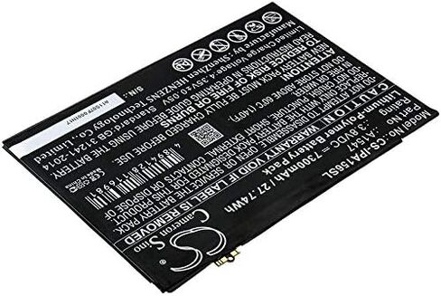 A1547, 7300mAh Battery Replacement for aapple A1547, A1566, A1567, 1pad 6, 1pad Air 2, MGKL2LL/A, MGL12LL/A, MGTX2LL/A, MH1J2LL/A, MH2M2LL/A in Saudi Arabia