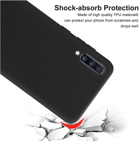 Case for Motorola Moto G Stylus 2021 (6.8"), with [ 1 x Tempered Glass Protective Film], KJYF Black Soft Silicone Protective Cover Bumper Shockproof Phone Case for Moto G Stylus 2021 - Marble in Saudi Arabia