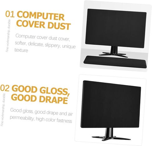 Lurrose Computer Dust Prevention Cover Monitor Elastic Cover Stretchy Protective Screen Case in Saudi Arabia