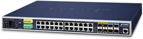 IGS-6325-20T4C4X الطبقة الصناعية 3 مفتاح Ethernet مُدار مع 20 منفذًا 10/100/1000T ، وربط Gigabit TP/SFP Combo ، 4-Port 10G SFP+ الوصلة الصاعدة ، وقوة زائدة ، وحماية صناعية قوية in Saudi Arabia