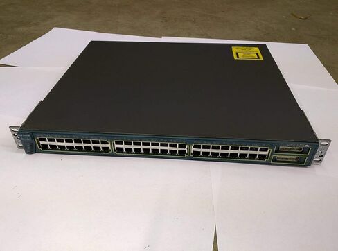 Cisco WS-C3548-XL-EN CATALYST 3548XL Enterprise Edition 48 PORT RACK MOUNTIBLE (متجدد) in Saudi Arabia