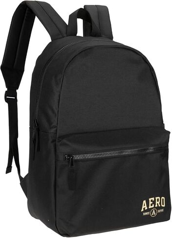 AEROPOSTALE Airstream Unisex Backpack - Aero Mens and Womens Bag for Everyday Use (Black/Brown) in Saudi Arabia