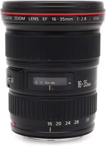 Canon EF 16-35mm F2.8L USM Ultra-Wide Lens for Canon SLR DSLR Cameras EF Full Frame Mount (متجددة) in Kuwait