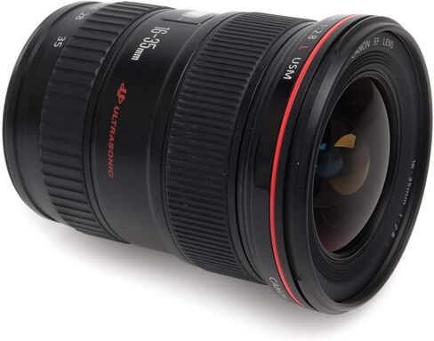 Canon EF 16-35mm F2.8L USM Ultra-Wide Lens for Canon SLR DSLR Cameras EF Full Frame Mount (متجددة) in Kuwait