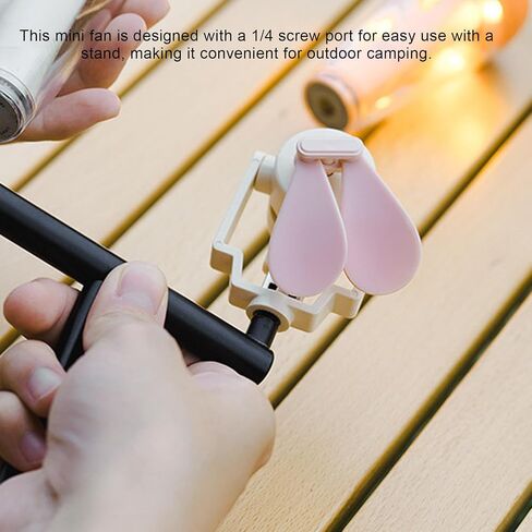 ALOMEJOR SMALL USB C مع مروحة الرياح القوية ، 3 سرعات مروحة صغيرة للسفر ، التخييم ، المشي لمسافات طويلة ، الشواء ، المكتب ، في الهواء الطلق ، داخلي in Saudi Arabia