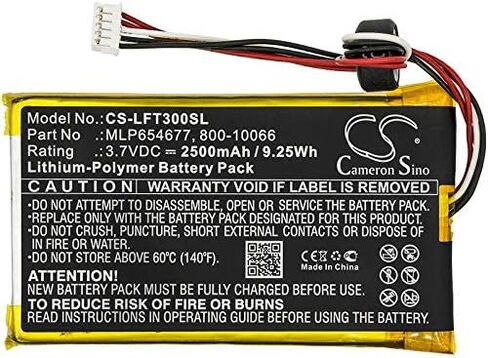 800-10066, MLP654677, 2500mAh Battery Replacement for Leapfrog LeapPad 3, LeapPad3 in Saudi Arabia