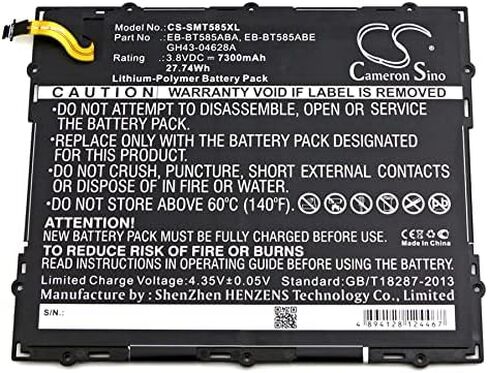 GH43-04628A ، EB-BT585ABA ، EB-BT585ABE ، 7300MAH BUTTARY BUSTION FOR in Saudi Arabia