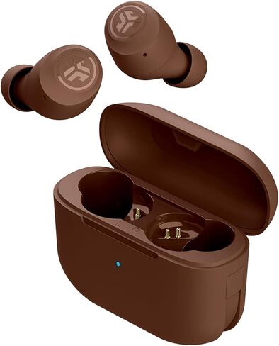 JLab Go Air Tones True Wireless Loveds مصممة مع تلقائي وتوصيلها ، وأجهزة التحكم التي تعمل باللمس ، و 32 ساعة من وقت اللعب بلوتوث ، وصوت EQ3 ، والاتصال المزدوج ، ولون الأرض الطبيعي (4625 واط) in Kuwait