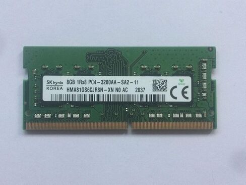 HMA81GS6CJR8N-XN SK HYNIX 8GB 3200 DDR4 1RX8 PC4-3200AA-SA2-11 260PIN SODIMM 1.2V للكمبيوتر المحمول in Saudi Arabia