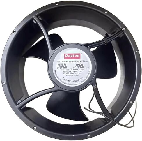 4WT44A 115V 0.23A 254mm Man - 25cm 26w 25489 1600RPM 665CFM 2 -Ware AC ACIAL FAN in Saudi Arabia