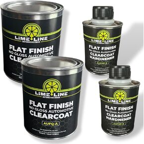 LiME LiNE (Double Pack Automotive 2k Urethane Clear Coat, High Solids Car, Truck or Motorcycle Clearcoat (3 Quarts Total Sprayable) in Kuwait