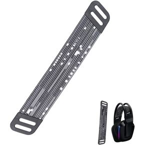 MOLGRIA Headphone Headband Straps, Replacement Headbands Straps for Logitech G733 Wireless G335 Wired Gaming Headset (Black Glitch) in Saudi Arabia