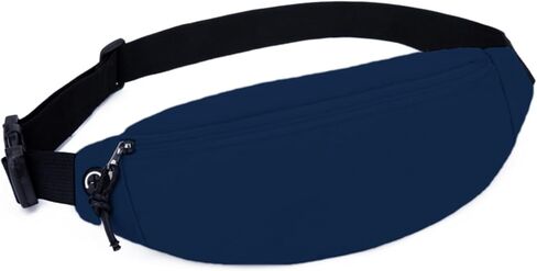 Waist Pack Fanny Pack for Men & Women, Water-Resistant Lightweight Travel Belt Mini Bag with Adjustable Strap, Hands-Free Crossbody Sling Bag in Saudi Arabia