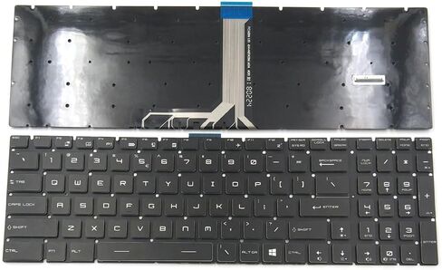 استبدال لوحة المفاتيح لـ MSI GE63VR 7RE 7RF GE65 RAIDER GE73VR 7RE 7RF RAIDER GE73 RAIDER RGB 8RE in Kuwait