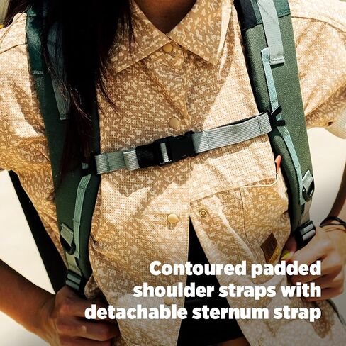 Topo Designs Global Travel Backpack, 25 Liter Bag, 3x Padded Grab Handles, Stretch Mesh, 100% Recycled Nylon Construction, PFAS-Free, Bluesign Approved (Stone Blue/Ash Green) in Kuwait