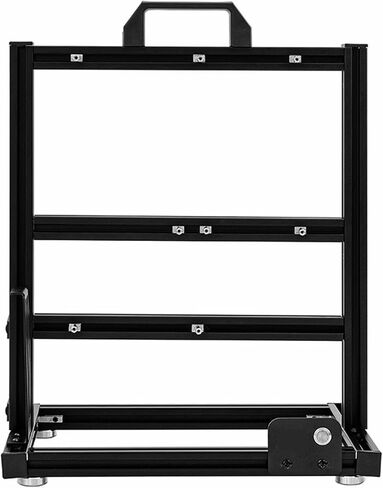 BlockCase Aluminum Open Frame Case Support ATX/M-ATX Mainboard GPU Mount Horizontally 240 Water Cooler Gaming Cabinet in Kuwait
