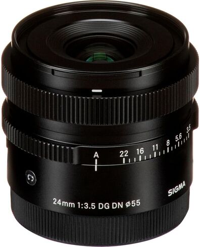 Sigma 24mm F/3.5 DG DN العدسة المعاصرة (404965) ل Sony E Mount Bundle مثالية لحفلات الأعراس الداخلية/الخارجية الاستخدام للحياة البرية الاستخدام بالإضافة إلى الملحقات in Kuwait