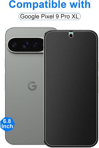 2 Pack for Google Pixel 9 Pro XL Matte Screen Protector [Not Glass], HD Clear, Anti-Scratch, Anti-Glare, Support Fingerprint Unlock in Saudi Arabia