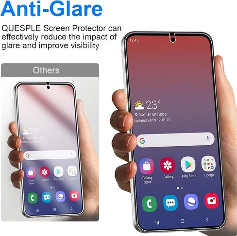 2 Pack for Google Pixel 9 Pro XL Matte Screen Protector [Not Glass], HD Clear, Anti-Scratch, Anti-Glare, Support Fingerprint Unlock in Saudi Arabia