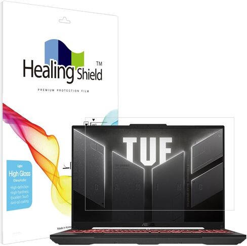 Muellery Healingshield Screen Protector Oleophobic AFP Clear Film Compatible with ASUS TUF Gaming A16 FA607 2024 in Saudi Arabia