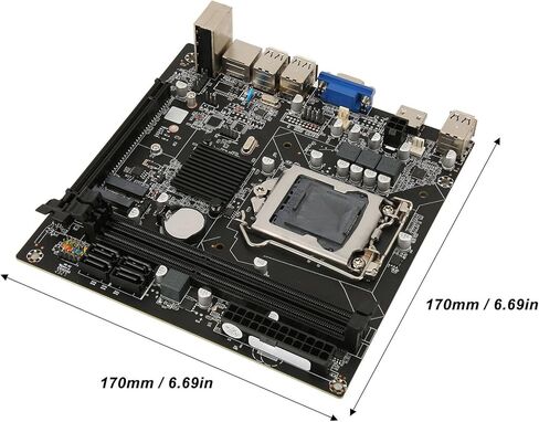 سطح المكتب اللوحة الأم LGA1155 قناة مزدوجة قناة DDR3 42.0 M.2 NVME PCIE 2.0 X16 VGA HD OUTPUT ITX Mother in Kuwait