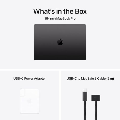 Apple 2024 MacBook Pro Laptop with M4 Max, 16‑core CPU, 40‑core GPU: Built for Apple Intelligence, 16.2-inch Liquid Retina XDR Display, 128GB Unified Memory, 2TB SSD Storage; Space Black - Z1FW0007A in Saudi Arabia