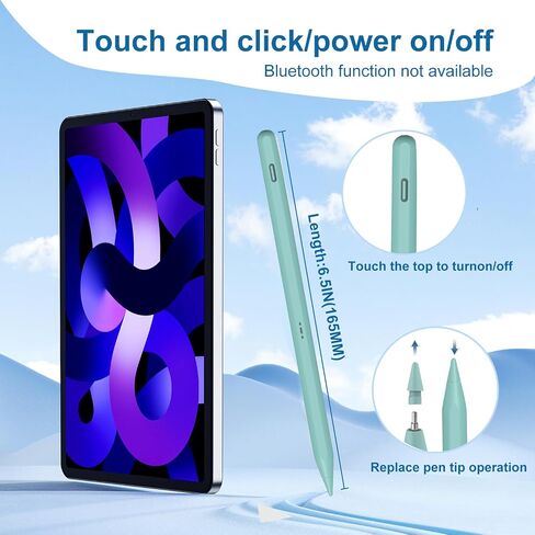 Stylus Pen A9+ for Samsung Galaxy Tab A9 / A8 Lite Pencil Compatible with Android & i-Pad Tablets (Black) in Saudi Arabia