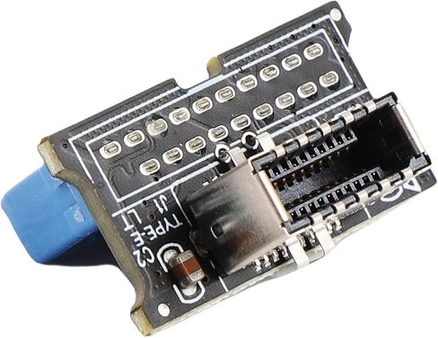 USB 3.0 الأمامي 19pin إلى 3.2 من النوع C محول رأس اللوحة الأمامية نوع E ، مزامنة بسرعة 5 جيجابت في الثانية مع أجهزة USB C ، مضغوطة ودائمة لنقل البيانات in Kuwait