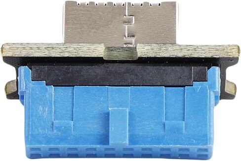USB 3.0 الأمامي 19pin إلى 3.2 من النوع C محول رأس اللوحة الأمامية نوع E ، مزامنة بسرعة 5 جيجابت في الثانية مع أجهزة USB C ، مضغوطة ودائمة لنقل البيانات in Kuwait
